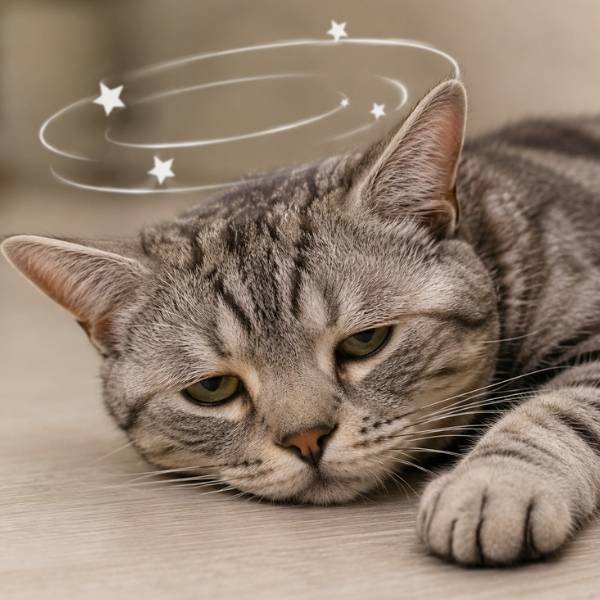 a cat is feeling lethargic due to Poisoning in Pets